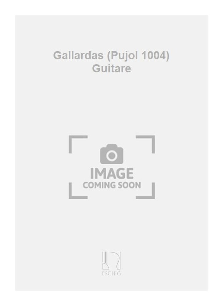 Gallardas (Pujol 1004) Guitare
